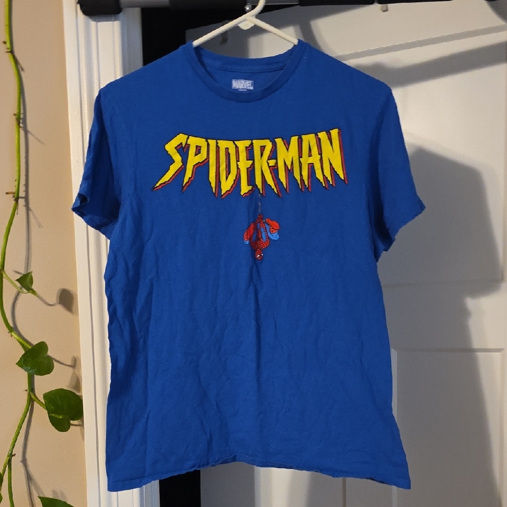 Marvel Blue Spider-Man Short Sleeve Tee